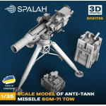 Spalah 21735 1/35 Scale Model Anti-tank Missile Bgm-71 Tow