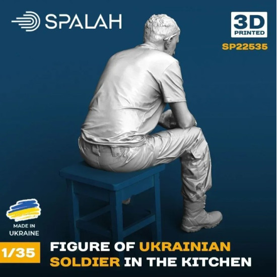 Spalah 22535 1/35 Figure Ukrainian Soldier In The Kitchen Spalah 22535 1/35 Figure Ukrainian Soldier In The Kitchen