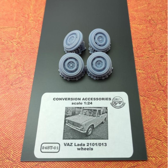 Start-43 St01 1/24 Vaz Lada 2101 Resin Wheels Start-43 St01 1/24 Vaz Lada 2101 Resin Wheels