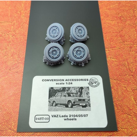 Start-43 St03 1/24 Vaz Lada 2104/05/07 Resin Wheels Start-43 St03 1/24 Vaz Lada 2104/05/07 Resin Wheels