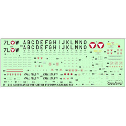 Model Maker D32213 1/32 Austrian Eurofighter Typhoon Generic Set