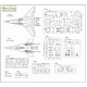 Model Maker Mm73004 1/72 Mig-29ub 4105 Stanislaw Skalski Model Maker Mm73004 1/72 Mig-29ub 4105 Stanislaw Skalski