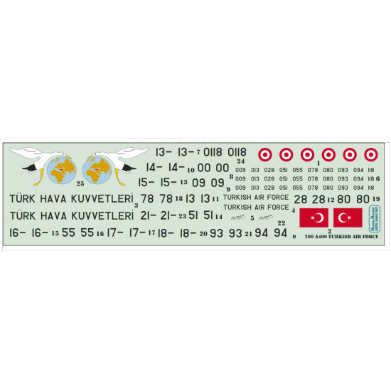 Model Maker D144209 1/144 A400 Turkish Air Force