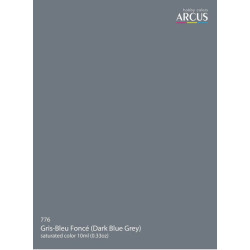 Arcus A776s Acrylic Paint Gris-bleu Fonce Dark Blue Grey Saturated Color 10ml