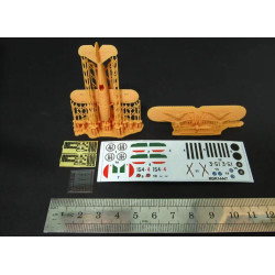 Metallic Details Mdr14447 1/144 Fiat Cr 32 Quarter Aircraft Kit
