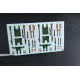 Metallic Details Mdp48028 1/48 F/A-18 T-45 Seat Belts Metallic Details Mdp48028 1/48 F/A-18 T-45 Seat Belts