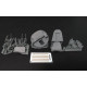 Metallic Details Mdr48283 1/48 B-17f Bombardiers Cockpit Interior Set Monogram Metallic Details Mdr48283 1/48 B-17f Bombardiers Cockpit Interior Set Monogram