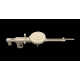 Metallic Details Mdr48287 1/48 Te-4 Japanese Machine Gun Metallic Details Mdr48287 1/48 Te-4 Japanese Machine Gun