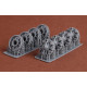 Sbs 72089 1/72 B-17f/G Engine Set For Revell Kit Sbs 72089 1/72 B-17f/G Engine Set For Revell Kit