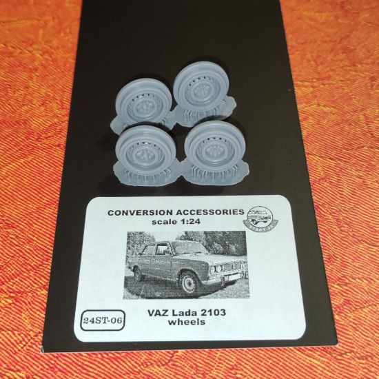 Start-43 St06 1/24 Vaz Lada 2103 Resin Wheels Start-43 St06 1/24 Vaz Lada 2103 Resin Wheels