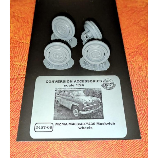 Start-43 St08 1/24 Mzma M403/407/430 Moskvich Wheels Start-43 St08 1/24 Mzma M403/407/430 Moskvich Wheels