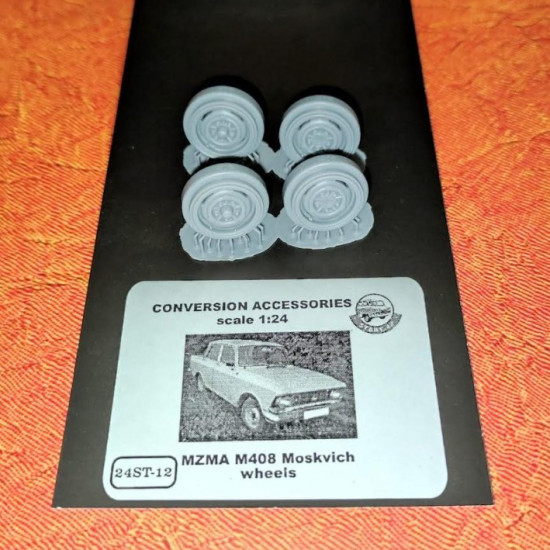 Start-43 St12 1/24 Mzma M408 Moskvich Wheels Start-43 St12 1/24 Mzma M408 Moskvich Wheels