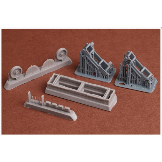 Sbs 72088 1/72 Supermarine S 4 Beaching Gear For Sbs Model Kit Sbs 72088 1/72 Supermarine S 4 Beaching Gear For Sbs Model Kit