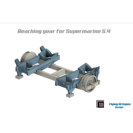 Sbs 72088 1/72 Supermarine S 4 Beaching Gear For Sbs Model Kit Sbs 72088 1/72 Supermarine S 4 Beaching Gear For Sbs Model Kit