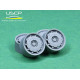 Uscp 24p193 1/24 3d Printed Resin Wheels Mugen Cf-48 With Aero Cover 15 Uscp 24p193 1/24 3d Printed Resin Wheels Mugen Cf-48 With Aero Cover 15
