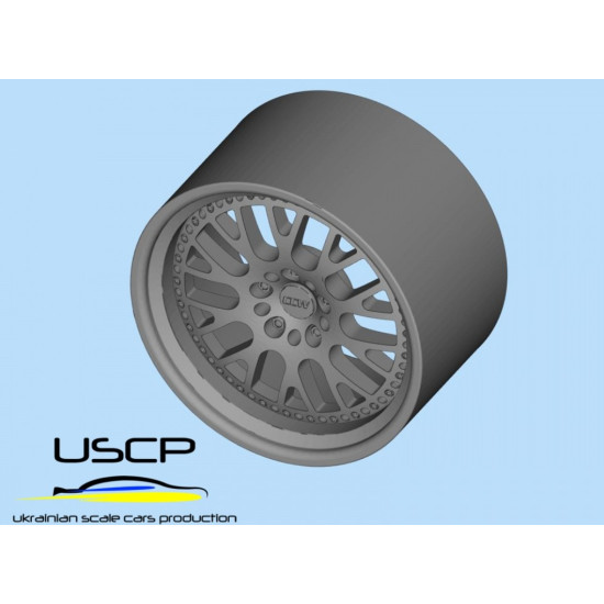 Uscp 24p194 1/24 3d Printed Resin Wheels Ccw Classic 18