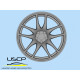 Uscp 24p102 1/24 3d-printed Wheels Work Emotion Cr-kai 18 Uscp 24p102 1/24 3d-printed Wheels Work Emotion Cr-kai 18