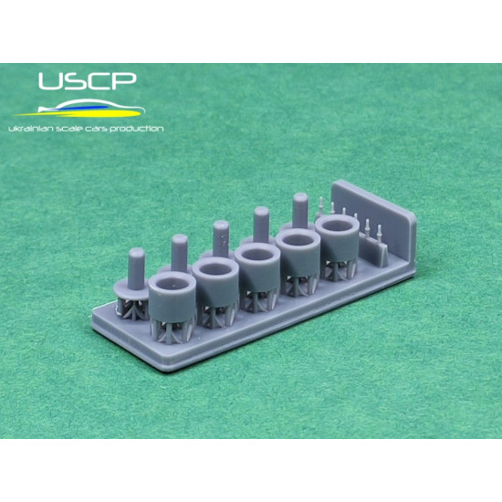 Uscp 24p042 1/24 3d Printed Resin Wheels Rota Ik-r 19 Uscp 24p042 1/24 3d Printed Resin Wheels Rota Ik-r 19