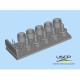 Uscp 24p042 1/24 3d Printed Resin Wheels Rota Ik-r 19 Uscp 24p042 1/24 3d Printed Resin Wheels Rota Ik-r 19