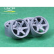 Uscp 24p042 1/24 3d Printed Resin Wheels Rota Ik-r 19 Uscp 24p042 1/24 3d Printed Resin Wheels Rota Ik-r 19