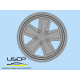 Uscp 24p112 1/24 3d Printed Wheels Rsr Porsche Custom 19 Uscp 24p112 1/24 3d Printed Wheels Rsr Porsche Custom 19
