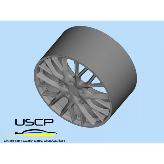 Uscp 24p037 1/24 3d Printed Wheels Porsche Panamera Sport Design 21 Uscp 24p037 1/24 3d Printed Wheels Porsche Panamera Sport Design 21
