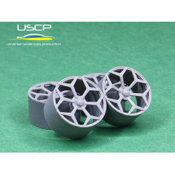 Uscp 24p107 1/24 3d Printed Wheels Vossen X Novitec Nf9 21