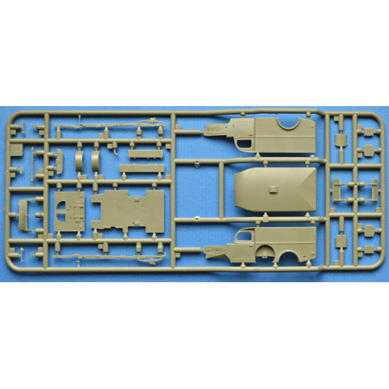 Ace 72597 1/72 Wc-26 1/2 Ton Carryall Truck Plastic Model Kit