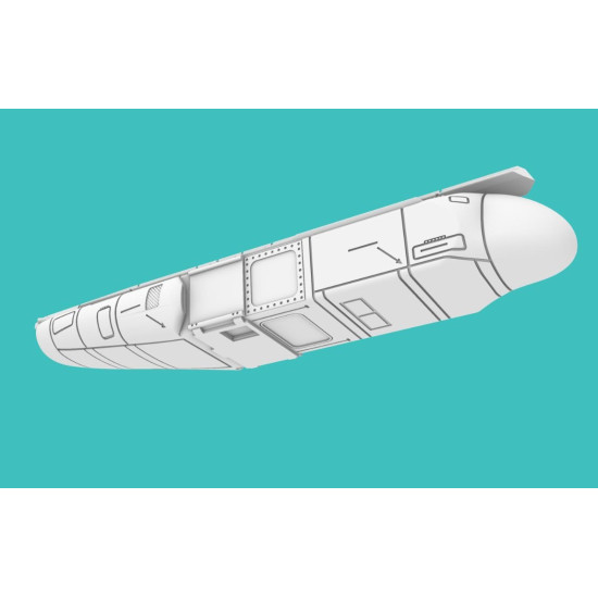 Rise144 Models Rm093 1/144 F16 Recce Pod Db Ms110 Deployed Rise144 Models Rm093 1/144 F16 Recce Pod Db Ms110 Deployed