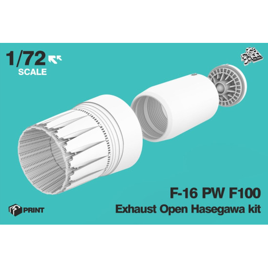 Rise144 Models Rm72023 1/72 F16 Pw F100 Exhaust For Hasegawa Kit Rise144 Models Rm72023 1/72 F16 Pw F100 Exhaust For Hasegawa Kit