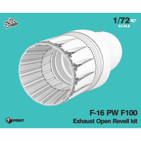 Rise144 Models Rm72024 1/72 F16 Pw F100 Exhaust For Revell Kit Rise144 Models Rm72024 1/72 F16 Pw F100 Exhaust For Revell Kit