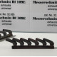 Rexx 32085 1/32 Messerschmitt Bf 109e Exhausts Universal