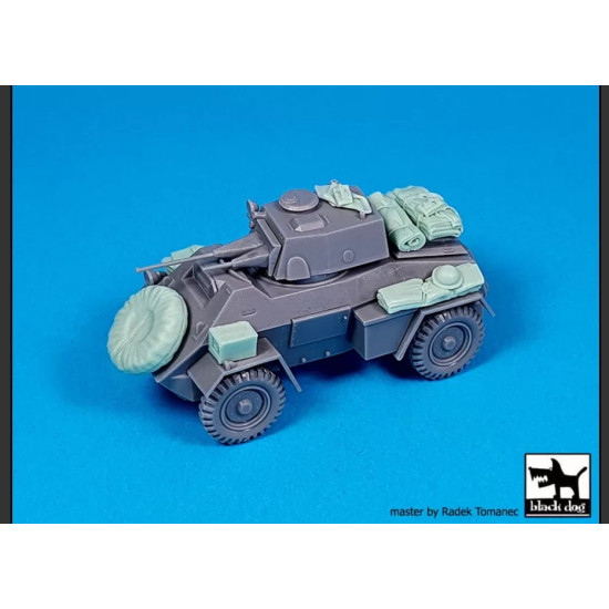 Black Dog T72179 1/72 Humber Mk Ii Accessories Set For Hasegawa