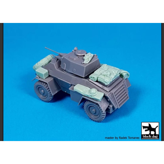 Black Dog T72179 1/72 Humber Mk Ii Accessories Set For Hasegawa