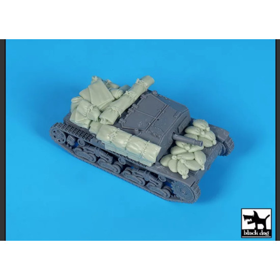Black Dog T72180 1/72 Semovente M 40 Da 75/18 Accessories Set For Ibg