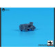 Black Dog A20001 1/200 Airport Tow Truck / Baggage Carts Black Dog A20001 1/200 Airport Tow Truck / Baggage Carts