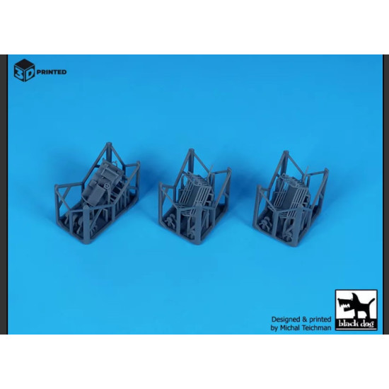 Black Dog A20001 1/200 Airport Tow Truck / Baggage Carts Black Dog A20001 1/200 Airport Tow Truck / Baggage Carts