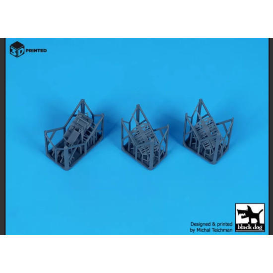 Black Dog A20002 1/200 Airport Tow Truck / Containers Black Dog A20002 1/200 Airport Tow Truck / Containers