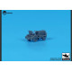 Black Dog A44002 1/144 Airport Tow Truck / Containers Black Dog A44002 1/144 Airport Tow Truck / Containers