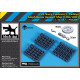 Black Dog Ma72001 1/72 Us Navy Tiedown / Padaye Lha/Lhd Black Dog Ma72001 1/72 Us Navy Tiedown / Padaye Lha/Lhd