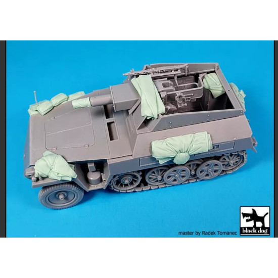 Black Dog T35296 1/35 Sd Kfz 250/8 Accessories Set For Dragon Black Dog T35296 1/35 Sd Kfz 250/8 Accessories Set For Dragon
