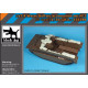 Black Dog T35298 1/35 Lvt-4 Water Buffalo Accessories Set N 2 For Italeri Black Dog T35298 1/35 Lvt-4 Water Buffalo Accessories Set N 2 For Italeri