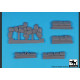 Black Dog T35298 1/35 Lvt-4 Water Buffalo Accessories Set N 2 For Italeri Black Dog T35298 1/35 Lvt-4 Water Buffalo Accessories Set N 2 For Italeri