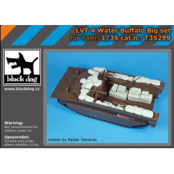 Black Dog T35299 1/35 Lvt-4 Water Buffalo Accessories Set Big Set For Italeri