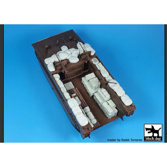 Black Dog T35299 1/35 Lvt-4 Water Buffalo Accessories Set Big Set For Italeri Black Dog T35299 1/35 Lvt-4 Water Buffalo Accessories Set Big Set For Italeri