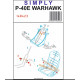 Hgw 148423 1/48 P-40e Warhawk - Seatbelts Accessories Kit