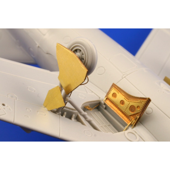 Photoetched set Mig-15 Color, for HobbyBoss kit 1/72 Eduard SS336