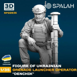 Spalah 22835 1/35 Figure Ukrainian Grenade Launcher Operator Denchik