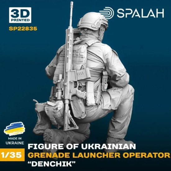 Spalah 22835 1/35 Figure Ukrainian Grenade Launcher Operator Denchik Spalah 22835 1/35 Figure Ukrainian Grenade Launcher Operator Denchik