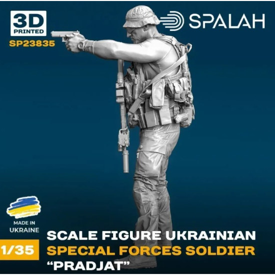 Spalah 23835 1/35 Figure Ukrainian Special Forces Soldier Pradjat Spalah 23835 1/35 Figure Ukrainian Special Forces Soldier Pradjat